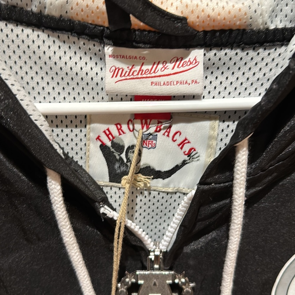NWT Mitchell & Ness Steelers Windbreaker Jacket size XL - Picture 2 of 10